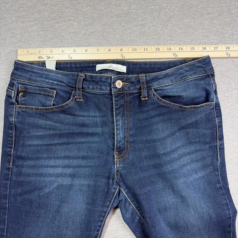 KanCan KC7092 Dark Wash Skinny‎ Jeans Indigo Stretch Denim Women Size 13/30